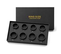 XSWCCJJ Kit de tallas de anillo inteligente: incluye tallas del Reino Unido 7 a 12, por lo que puedes medir antes de comprar para asegurarte de que cada vez
