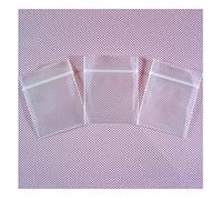 XSY Bolsas Con Cierre Zip 1000 Unidades 3 x 4cm Espesor 100μm (4 Mil) Transparentes Plástico Bolsa de Empaquetado