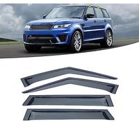 XSYing 4 Piezas Coche Deflectores para Range Rover Sprot L494 2014, Delantera Trasera Protector Humo Lluvia Visera Deflector Auto Accesorios