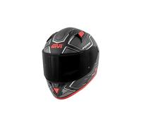 XT Casco Moto Integral GIVI 50.6 Deep Negro Rojo Mate Talla XL LIQUIDACION