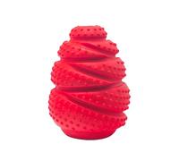 Xt-dog Roller Brutus Juguete Dental de Caucho Natural Extra Resistente, Mordedor Rellenable para Premios y Snacks, Juguete Antiestrés para Perros Que Ayuda a Eliminar el Sarro, Talla L 11 cm