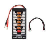 XT60 4.0 Banana Plug Parallel Charging Board, RC Battery Charging Board Para Board, High Current 40A Safe Charging with LED Indicator, for IMAX B6 Maxpro X612s X6 UN - A6 Chargers