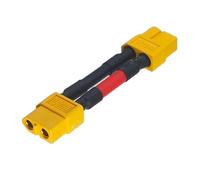 XT60 - Cable alargador de batería de litio 10/20/30/40/50 cm/1M, 12 AWG de silicona de 12 AWG para drones RC FPV (XT60-F to XT60-F,14AWG_1PCS_50 cm)