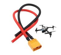 XT60 Cable, Connector Plugs, terminales soldados seguros de 3,94 pulgadas, adaptador resistente, flujo de corriente estable, solución de conexión de juego, conector XT60 para coche, panel solar, RV y