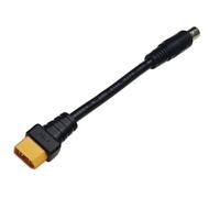 XT60 - DC8020 Cable adaptador Conector de carga de alta eficiencia para generador solar Power Station Portable Battery Storage Cord para de inversor modelo al aire libre XT60 DC8020 Cable