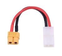 XT60 Hembra a Grande, Cable Adaptador RC para Adaptador de Conector Hembra 14AGW, Cable de Silicona, Accesorios RC