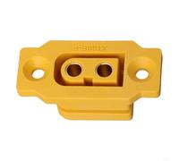 XT60E Conector hembra para baterías y motores RC - Corriente nominal de 30 A, instantánea de 60 A, contacto de resorte chapado en oro, carcasa de nailon de alta temperatura (UL94