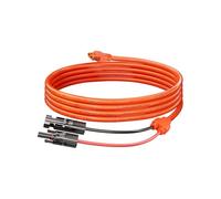 XT60i - Cable de extensión de panel solar 12AWG 6.6ft 2m, cable de carga solar para Anker SOLIX C300/C1000/C2000, Ecoflow Delta 3 Plus Delta 2 3 Max River 2 Max, DJI Power 1000, AFERIY AF-P010 enchufe