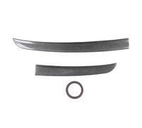 XTable Spoiler de Techo de Tronco, ala de Labio de, ala de escotilla Trasera, Compatible con MK4 2020, Kit de Spoiler de Techo de 2 Secciones, extensión aerodinámica del Maletero (Carbon Fiber Style)