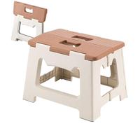 XTabres De Paso Plegable: Asiento De Escalera Portátil, Plataforma De Silla | Fútel De Elevador De Refuerzo Sin Deslizamiento, Soporte De Soporte De Marco Duradero, Tablero De Bandeja De Pedes
