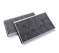 Xtahdge 2 Piezas Filtro de de Cabina 64319171858 para- 5 6 E60 E61 E63 E64 520D 523I 525I 530D 535D 545I 550I 630I 650I 2007-2010