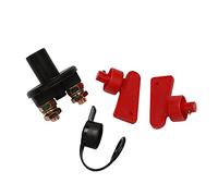 Xtahdge Aislador de bateria Interruptor de Apagado de Potencia de Corte de desconexion para Coche Marino RV ATV vehiculos con 2 Llaves (Tipo I 1 pz)