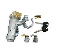 Xtahdge Bloqueo de Encendido NúCleo Interruptor de Encendido Cerradura de Cilindro de DireccióN + Cerradura de Puerta 2 Llaves para 1997-2005