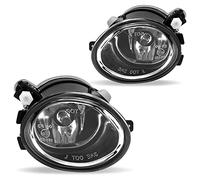 Xtahdge Conjunto de Luces Antiniebla para E46 M3 2002-2006, LáMpara Antiniebla del Parachoques Delantero para E39 M5 2001-2003 63177894017 63177894018