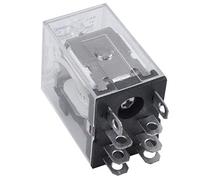 Xtahdge DC 12V Bobina 10A 240VAC 28VDC DPDT Rele electromagnetico JQX-13F2Z