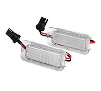 Xtahdge Luz de MatríCula LED para Coche para XF X250 XJ X351