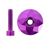 Xtahdge Tapa para auriculares de bicicleta de carretera con tornillo para tubo de cabeza de horquilla de 28,6 mm, color