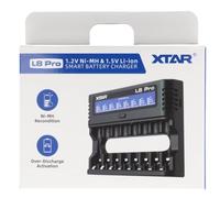 XTAR L8 Pro - Cargador para pilas AA/AAA de ion de litio de 1,5 V y baterías de 1,2 V NI-MH