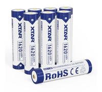 XTAR Pilas recargables AAA de litio de 1,5 V (8 unidades) - 1620 mWh para cámara, juguetes, ratones, larga duración, carga rápida