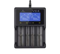 Xtar vc4sl battery charger to li-ion/ni-mh/ni-cd 18650