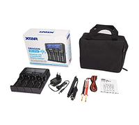 XTAR VP4 Plus - Cargador rápido de Iones de Litio para 18650 18700 20700 21700 22650 25500 26650 32650 Ni-MH Ni-CD AAAA A SC C D