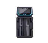 XTAR X2 Batería Cargador Alta Velocidad Procesador LI-ION TC / Cc / Cv LCD Nuevo