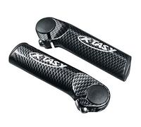 XtasY Unisex - Adultos Bar Ends Ergo Carbon Look 120mm 22.2 Talla S