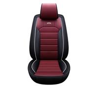 XTDJBHGS Fundas de Asiento de Coche para Todas Las Estaciones, 2 Piezas Asientos Delanteros, Compatibles con BMW 5 Series E28 1981-1987,Black Wine Red