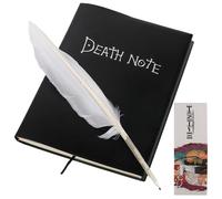 XTDMJ Death Note Libro, Death Note Merch Cuaderno de Notas Básicos Cuaderno de Planificación Liniado Death Note para Fans de Cosplay de Anime, Regalos para Oficina, Escuela, Estudiantes