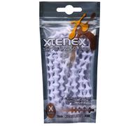 Xtenex - Cordones para zapatos unisex, Blanco (Blanc), 75 cm