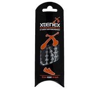 Xtenex Special Running - Cordones autobloqueadores, Plateado (plateado metálico), 75 cm