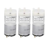 XTevu 3Pcs Mini Submersible Water Pump Set, DC6V Micro Motor Power Pump Kit for Aquarium Air Accessories Quiet Operation Environment for Fish Tanks