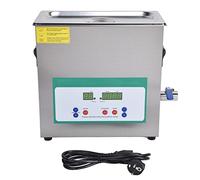 XTevu Cleaner ultrasónico 6.5L con Temporizador, 180 W Máquina de Limpieza ultrasónica, Modo de suspensión de suspensión