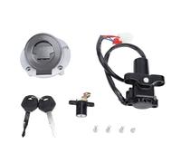 XTevu Kit de interruptor de encendido, juego de llaves de repuesto para cilindro de cerradura compatible con MT-03 YZF XJ6 FJ-09 FZ-09 FZ-07, juego de cerradura para casco de