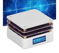 XTevu Mini placa calefactora con termostato inteligente: estación de soldadura de chips de precalentamiento para reparación, bricolaje, laboratorio, retrabajo de LED
