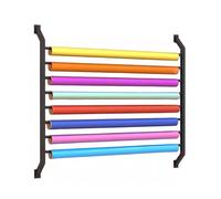 XTGDIEM Estante Comercial For Rollos De Vinilo Montado En La Pared For Exhibir, Cuero, Películas For Ventanas Y Papel Tapiz(7-Floor,H-130CM)