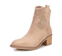 XTI 142259, Botas Cortas al Tobillo Mujer, Beige, 36 EU