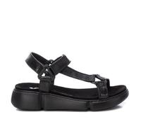 XTI 142316, Sandalias Planas Mujer, Negro, 39 EU