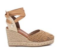 XTI 142336, Sandalia Alpargata con cuña para Mujer, Topo, 38 EU