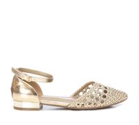 XTI 142366, Sandalias Planas Mujer, Oro, 37 EU