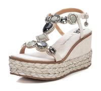 XTI 142676, Sandalias con cuña Mujer, Hielo, 40 EU