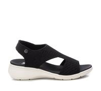 XTI 142737, Sandalias Planas Mujer, Negro, 36 EU