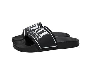 XTI 142870 Chanclas negras de pala para mujer, suaves, comodas y ligeras, chanclas de goma para playa o piscina MUJER SANDALIAS NEGRO 39