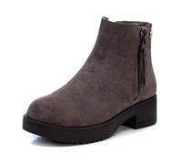XTI 57371, Botas Cortas al Tobillo Mujer, Gris, 32 EU