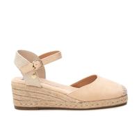 XTI - Alpargatas Mujer Beige - Calzado Cómodo y Versátil - Moda casual - Modelo 14410402 (Talla 39)