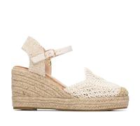 XTI - Alpargatas Mujer Beige - Calzado Cómodo y Versátil - Moda casual - Modelo 14541702 (Talla 37)