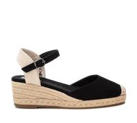 XTI - Alpargatas Mujer Negro - Calzado Cómodo y Versátil - Moda casual - Modelo 14410404 (Talla 41)