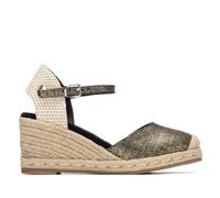 XTI - Alpargatas Mujer Negro - Calzado Cómodo y Versátil - Moda casual - Modelo 14533702 (Talla 39)