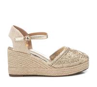 XTI - Alpargatas Mujer Oro - Calzado Cómodo y Versátil - Moda casual - Modelo 14397401 (Talla 39)