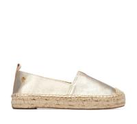 XTI - Alpargatas Mujer Oro - Calzado Cómodo y Versátil - Moda Casual - Modelo 14508101 (Talla 40)
